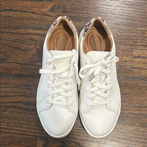 Geox Women's White Casual Sneakers